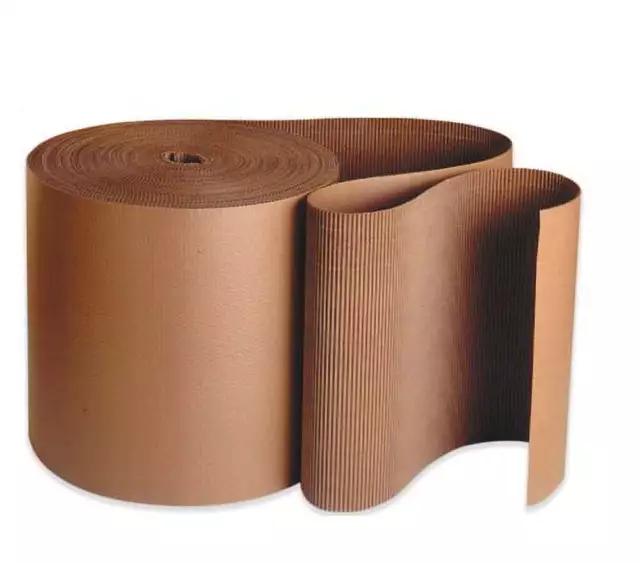 Corrugated Wrap 12" x 250' x 1/8" Thick - B Flute - Cardboard Wrap