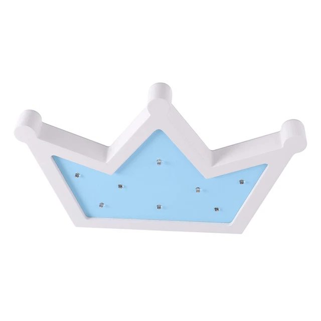 CHILDRENS BEDROOM NIGHT Light Kids Wall Crown Decorative Lamp Office