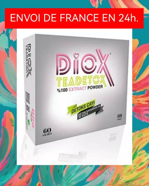 Lot 2 Boîtes / Dioxtea Diox Teadetox 60 Sachets - 04/2025 2