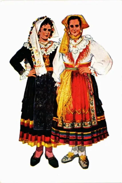 CPA AK Costume National Croate CROATIA (598071)