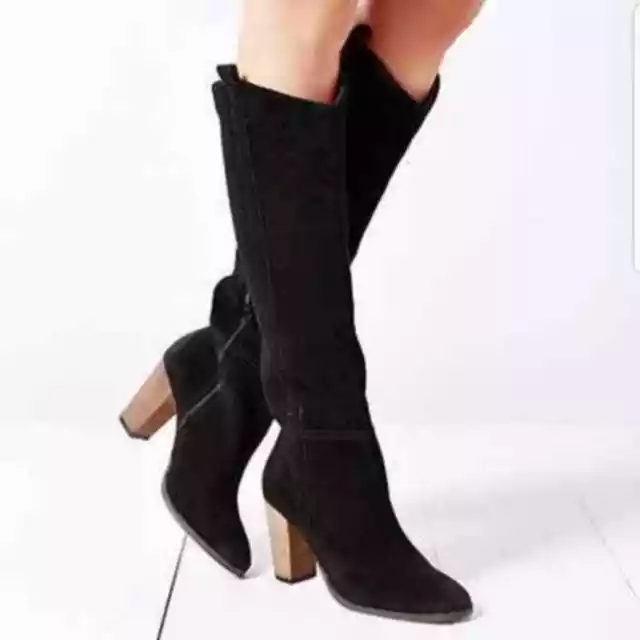 DV Dolce Vita Women's Myste Suede Over the Knee Boots