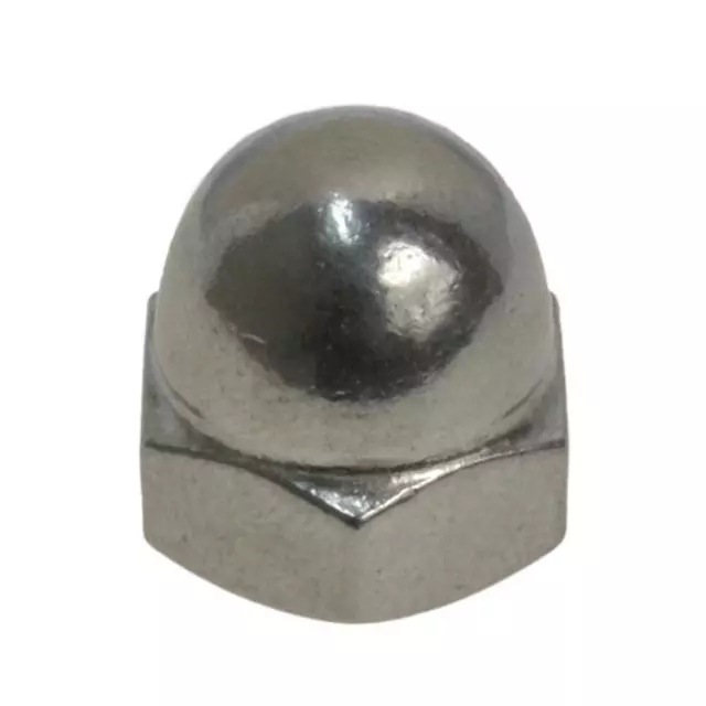 Pack Size 1 Stainless G304 Dome 1 Piece 7/16" UNC Imperial Coarse Nut