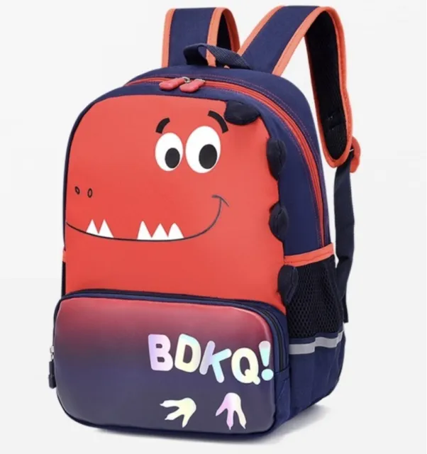 Mochila infantil para niños y niñas de dinosaurio, bolso escolar, bolsa