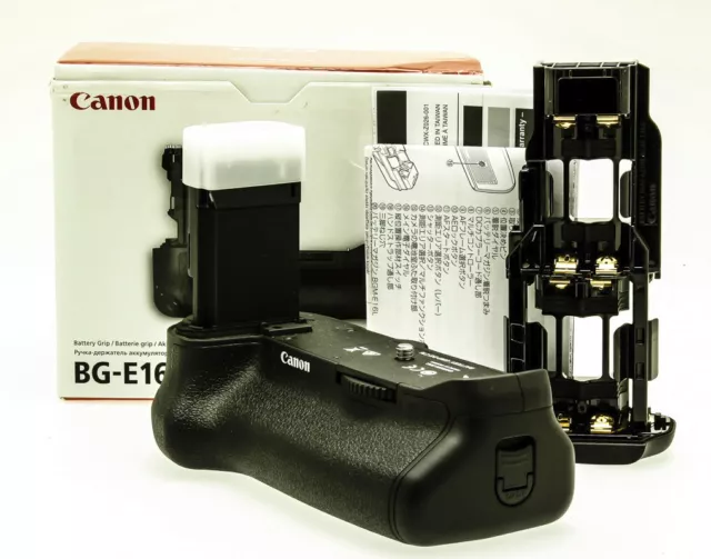 Canon BG-E16 Battery Grip EOS 7D Mark II Camera New Open Box Unused Taiwan Made