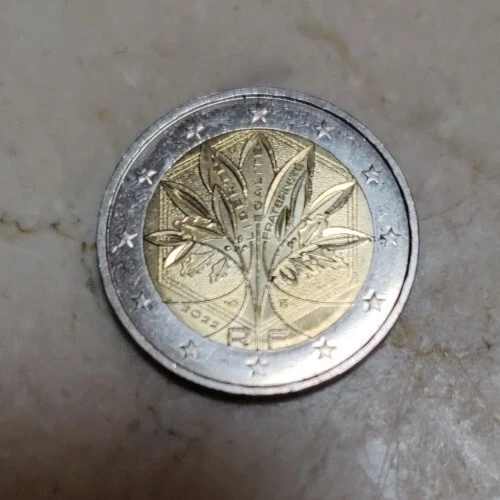 PIÈCE 2 EUROS rare France 2022 RF LIBERTE EGALITE FRATERNITE EUR 70,00 PicClick FR