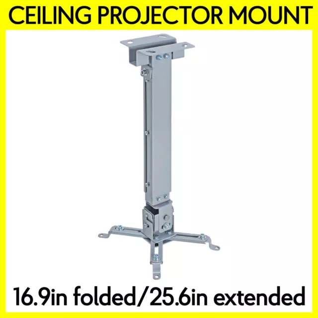 Mount-It! Soporte para proyector de pared o techo con montaje universal  LCD/DLP para proyectores Epson, Optoma, Benq, ViewSonic, capacidad de carga  de
