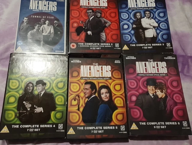 THE AVENGERS TV Series complete collection dvd EUR 99,21 - PicClick IT