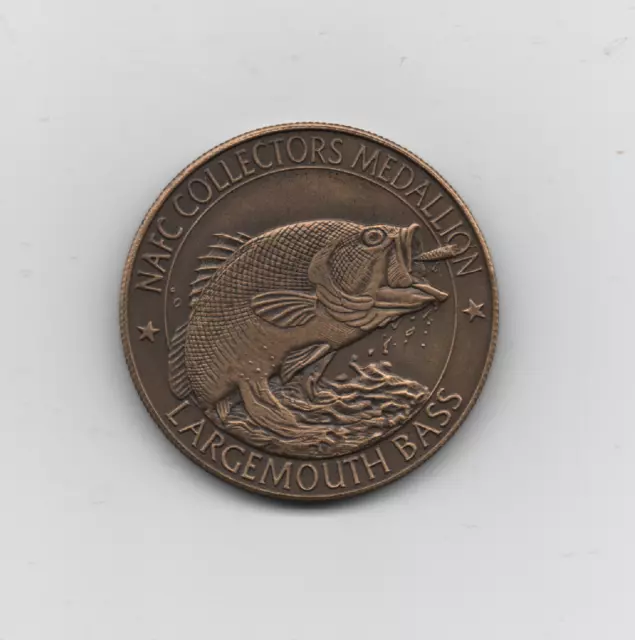 NORTH AMERICAN FISHING Club Silver Medal Largemouth Bass $83.70 - PicClick  AU