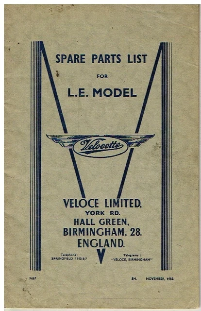 Parts Catalogs, Motorcycle Manuals & Literature, Manuals