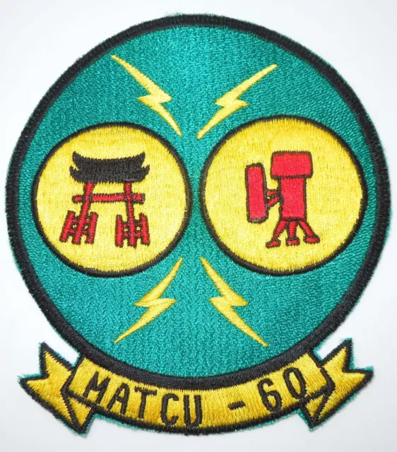 ORIGINAL USMC MARINE Vietnam War MACTU-60 Japanese Made Patch I44 EUR ...