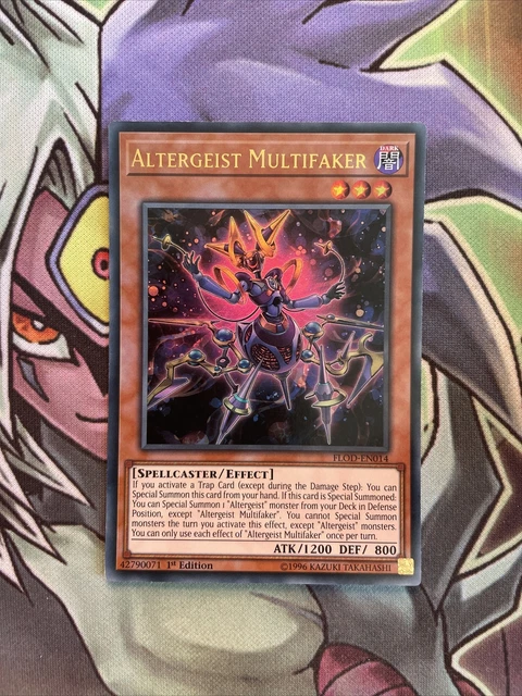 Yu-Gi-Oh! Karte „Altergeist Multifaker“ – Ultra Rare Aus Flames Of Destruction (Unlimited Edition)