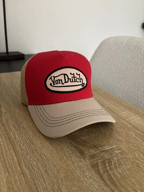Casquette Von Dutch Snapback Custom - Motif œil Et Skull, Noir, Taille Unique