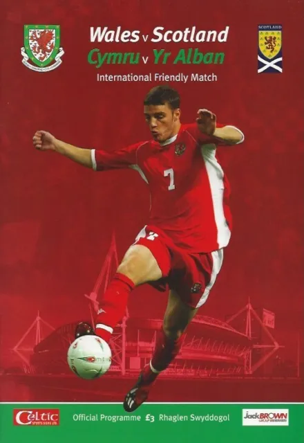 Wales v Scotland International Friendly 18th February 2004