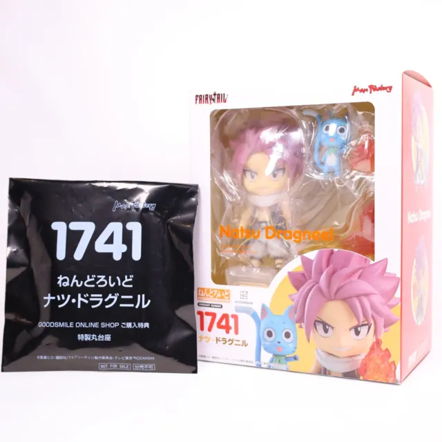 Nendoroid 1741 Fairy Tail Natsu Dragneel Action Figure GSC w/Exclusive New