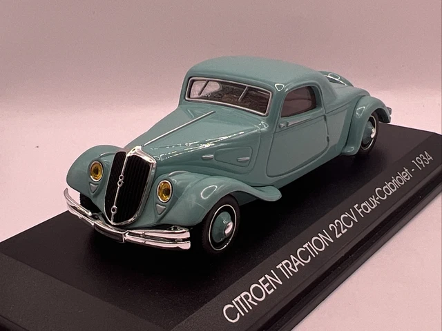 Citroen Traction 22CV Faux Cabriolet 1/43 Norev