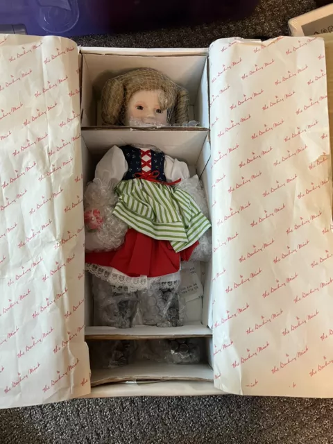 Shirley Temple Heidi Doll Danbury Mint Dolls of the Silver Screen 1986