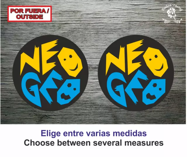Sticker Vinilo Decal Vinyl Aufkleber Adesivi Autocollant Neo Geo Roundel