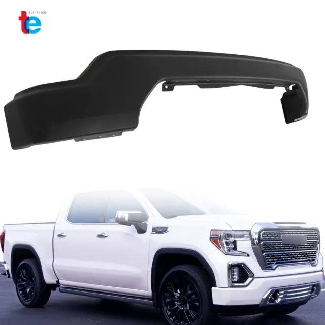 Paintable Front Bumper For 2019-2021 GMC Sierra Black Without Sensors GM1002876