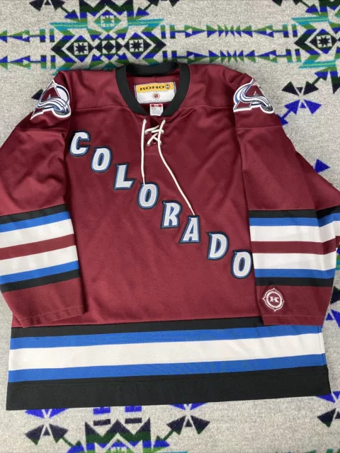 NHL Colorado Avalanche Lettering Custom ANY YR Name Number UNSEWN Kit for  Jersey