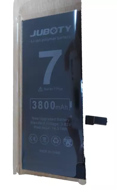 iPhone 7 Battery  3800mAh  Replacement + Tool Kit Juboty