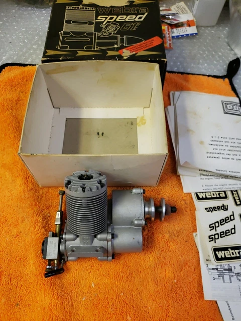 Webra WEBRA ENGINE - Webra 61 Speed Gear Reduction 1:1.66 RC 10 ccm Motor £ ...