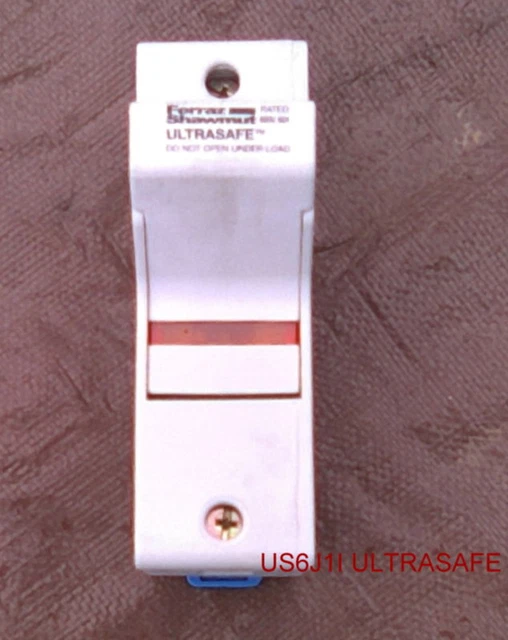 Shawmut Fuse Holder Block  Us6J1I 600 Volt 60 Amp
