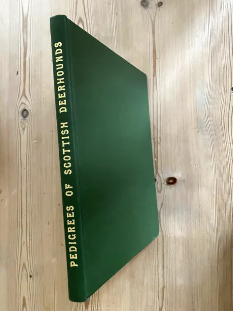 Rare Pedigrees Of Scottish Deerhounds Dog Book By Graham & Bell Ltd Ed  1990