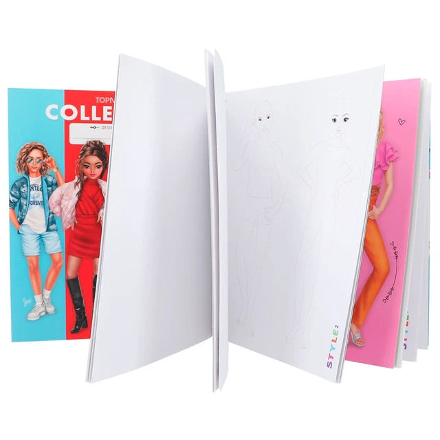 Create your Top Model Malbuch Kreativbuch Depesche 12447 2