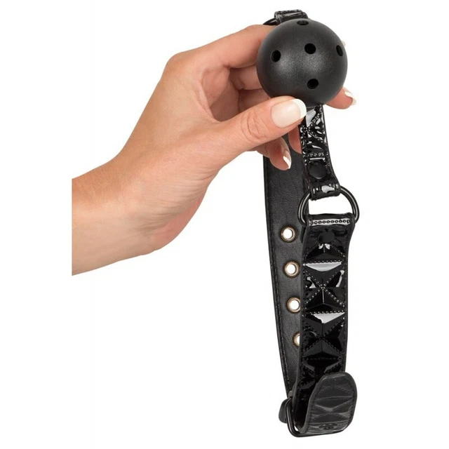 Bavaglio bagno gattino bavaglio bocca mouthgag bondage mouthgag nero AV1