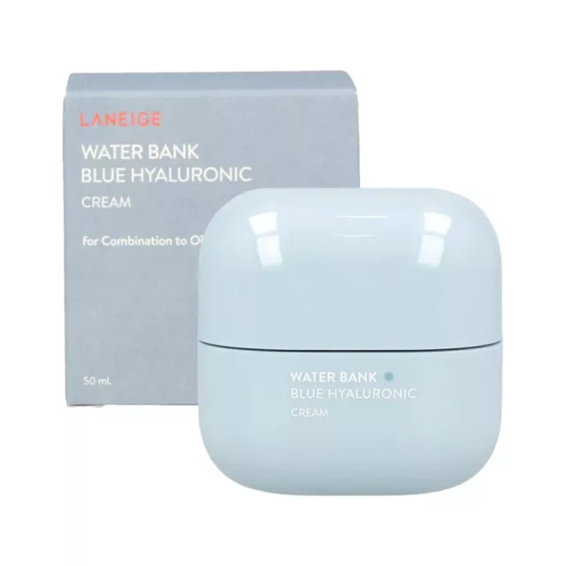 LANEIGE Water Bank Blue Hyaluronic Cream 50ml [For Oily to Combination Skin]