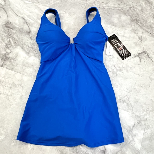 Shore shapes tummy deals control swim dress
