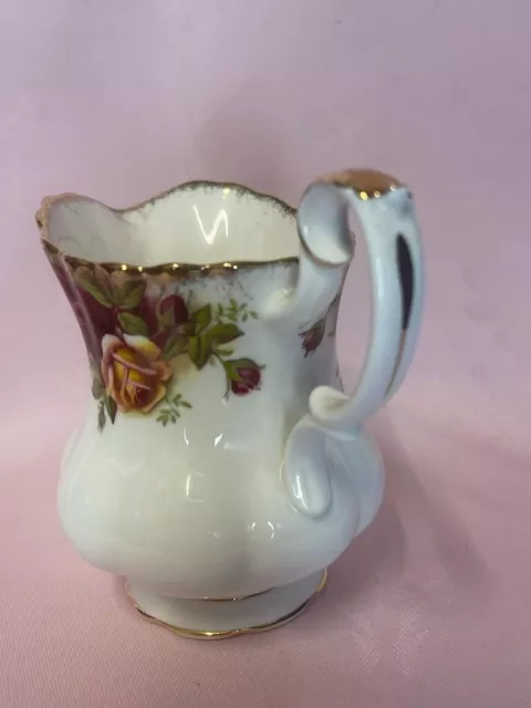 royal albert old country roses tea set size milk jug / creamer ✅ 3 / 160 43 3