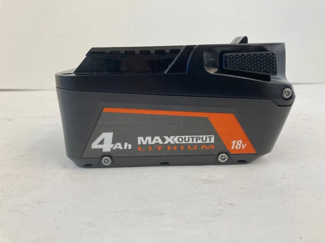 Ridgid Tools R840040 Max Output 4Ah 18V Lithium Battery (Ha2044725)