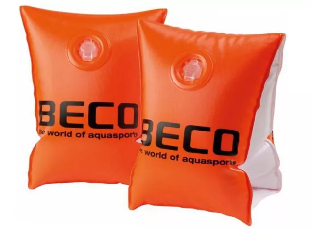 BECO Schwimmflügel Schwimmpuffer Schwimmhilfe Schwimmlernhilfe 15-30kg Orange