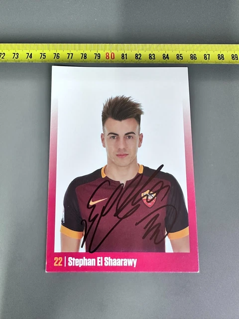 Photo Autographiée Manfredini AS Roma - Memorabilia Football - Occasion