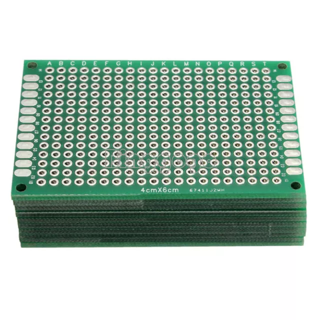 5Stks Double Side Prototype PCB Tinned Universal Breadboard 4x6 cm 40mmx60mm FR