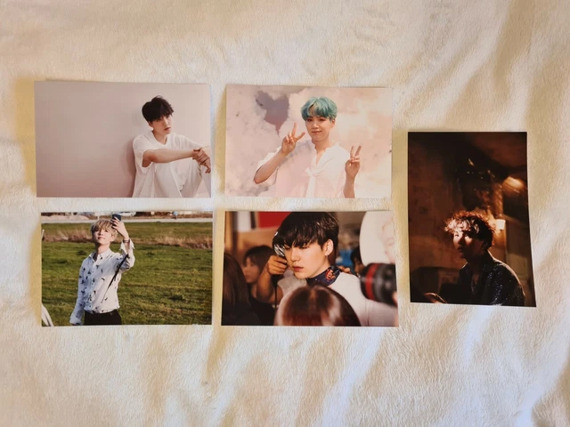 2018 BTS EXHIBITION '오, 늘' Official Live Photo Set Season 2 Suga