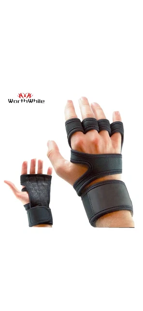 Gants de Fitness Haltérophilie Musculation Epais Résistants Mitaines Sport