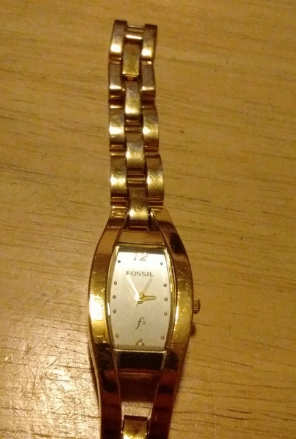 VINTAGE F2 FOSSIL ES-9172 ladies watch, SN 110109 running  display picture 1