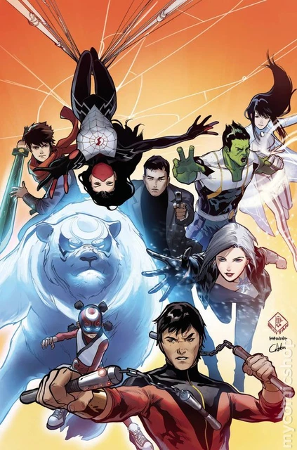 War of the Realms New Agents of Atlas Poster ITEM #1 NM 2019 Stock Image
