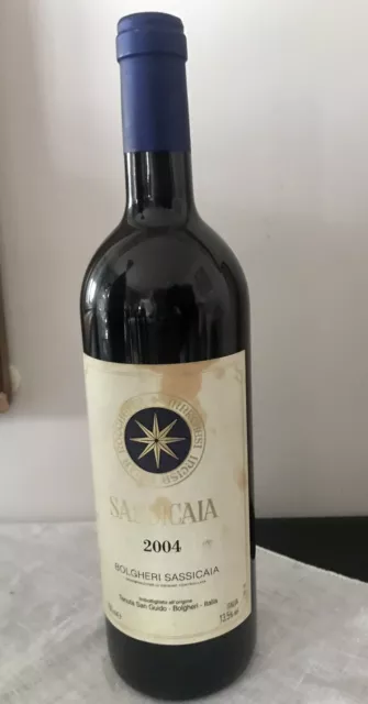 Vino Sassicaia 2004 Collezione Annata Top