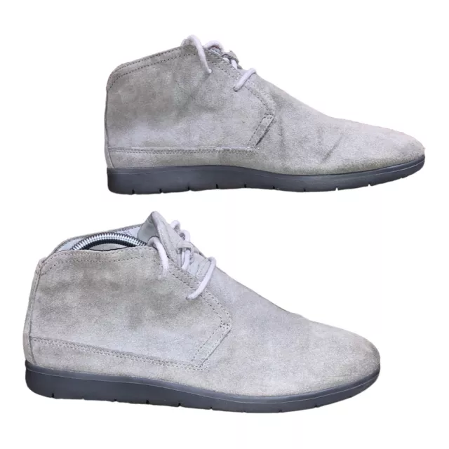 Stivali UGG Dustin Chukka grigio camoscio buone condizioni usati UK 7 rari