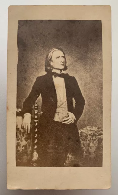 Franz Liszt - compositeur et pianiste - Opera - Cdv