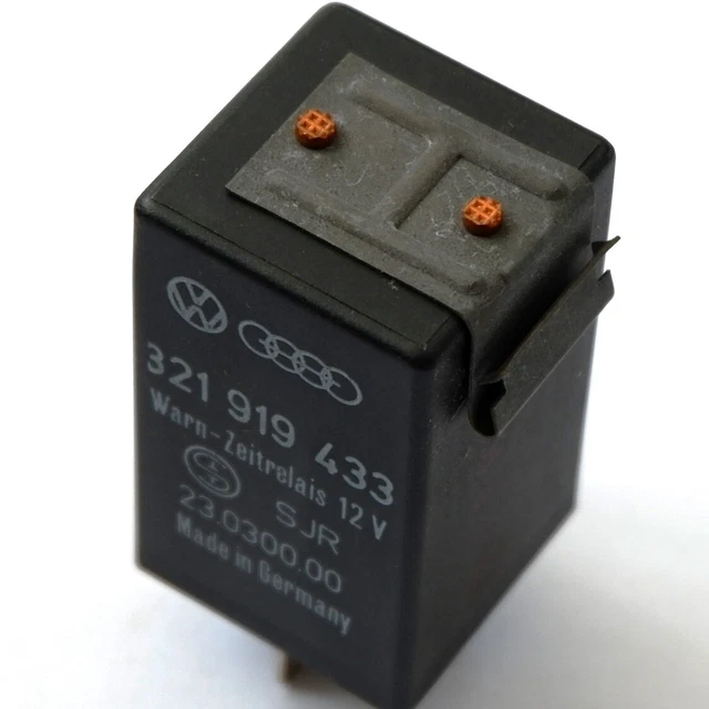 VW GOLF MK1 & PORSCHE 914 924 Warning Buzzer Chime Relay 321919433 NOS