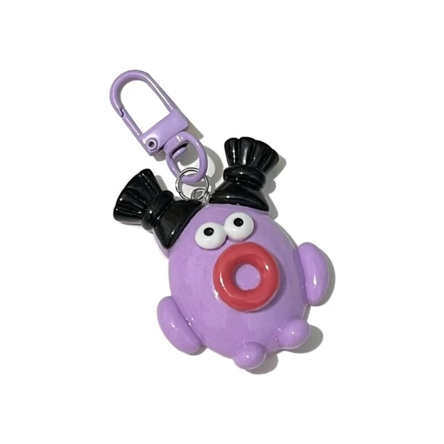 Cute and Funny Sausage Mouth Monsters Pendant Dolls Keys Chain Backpack Pendant 3
