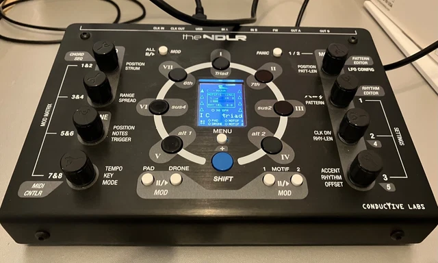 CONDUCTIVE LABS NDLR Multi Part Midi Sequencer and Arpeggiator with  Decksaver EUR 461,59 PicClick IT