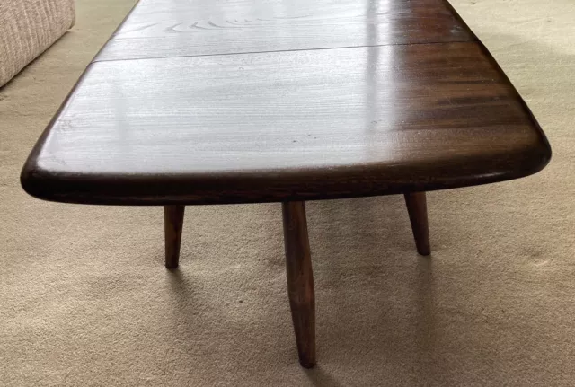 Drop-Leaf Mid Century Extending Ercol Windsor Coffee Table