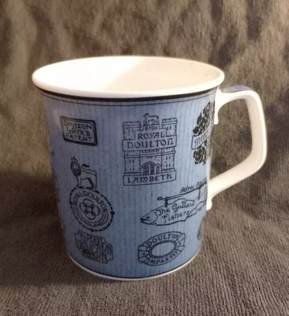 Royal Doulton Sir Henry Centenary Archive Blue  Mug