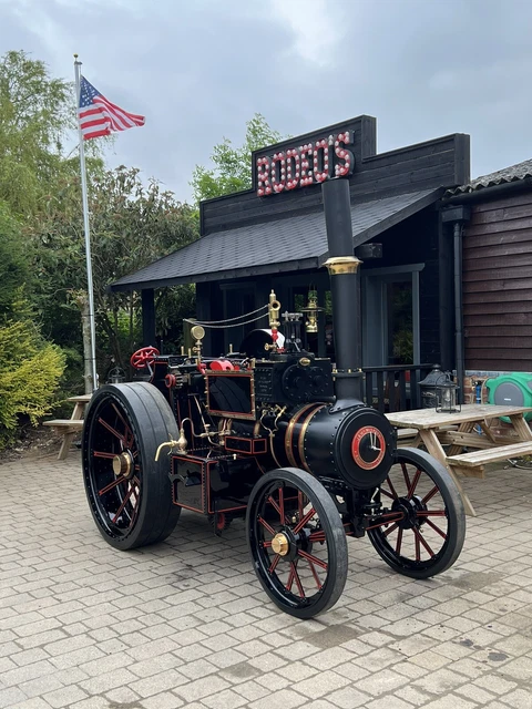 NEW LIVE STEAM 6” Scale Mclaren Road Locomotive Traction Engine £69,950 ...