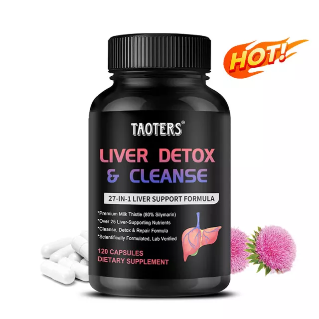 Liver Detox & Cleanse 27-in-1 Liver Support Capsules